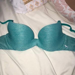 Blue bra